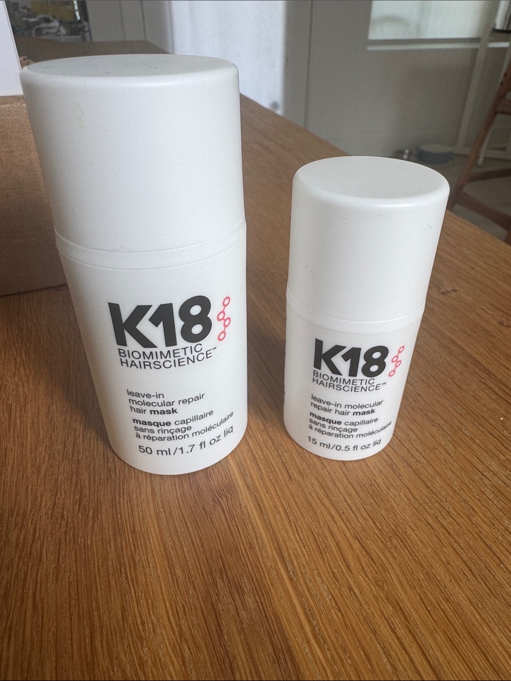 2 K18 Leave-In Molecular Repair Hair Masks